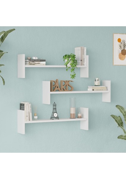 Shelf 23 Duvar Rafı Beyaz WL23-W fiyatları