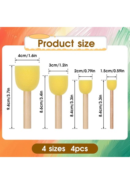 3 Paket - 4'lü Tampon Sünger Boya Süngeri fiyatları