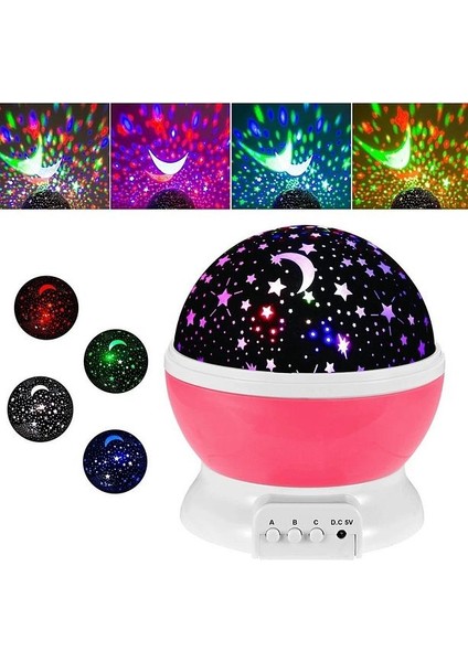 Galaksi'deki Yıldızların Büyüsünü Odanıza Getiren Gece Lambası Yıldız Işıkları ile Görsel Şöleni modelleri