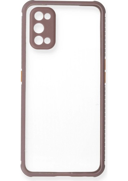 Newface Realme 7 Pro Kılıf Miami Şeffaf Silikon - Açık Mor fiyatları