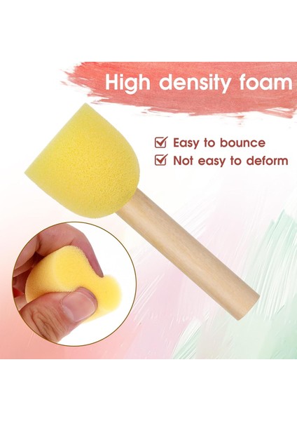 1 Paket - 4'lü Tampon Sünger Boya Süngeri modelleri