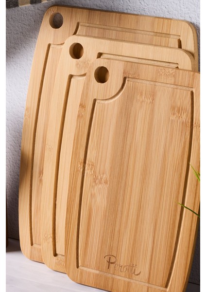 Bamboo 3 Lü Kesme Tahtası modelleri