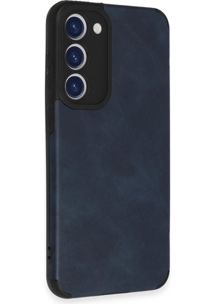 Newface Samsung Galaxy S23 Plus Kılıf Loop Deri Silikon - Lacivert fiyatları