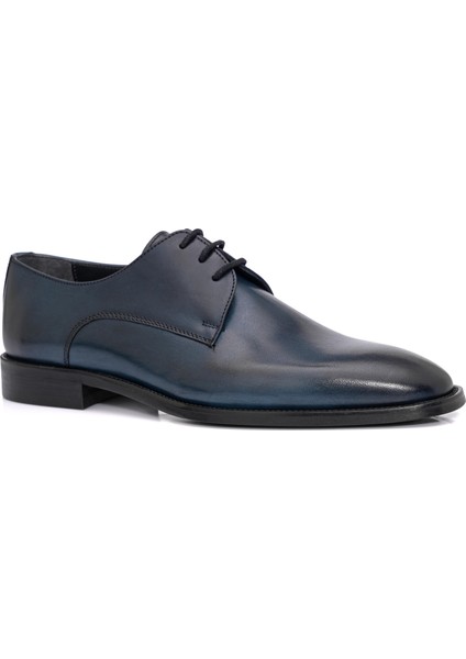 Bağcıklı Neolit Taban Deri Klasik Lacivert Ayakkabı 2556 fiyatları