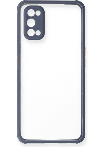 Newface Realme 7 Pro Kılıf Miami Şeffaf Silikon - Gri fiyatları