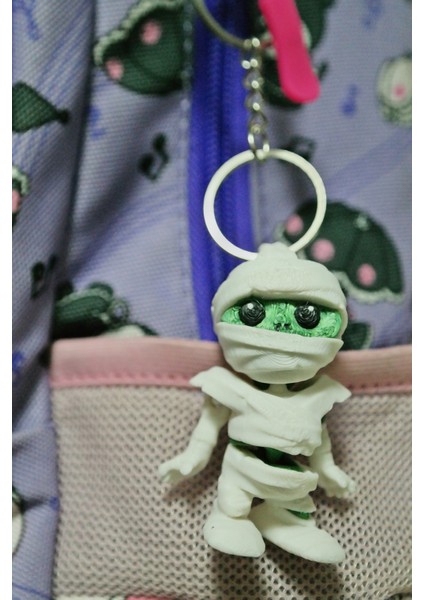 Sevimli Mumya Anahtarlık