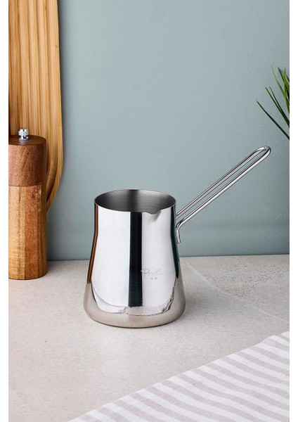 304 Paslanmaz Çelik Huni Cezve No.7 - 700 ml