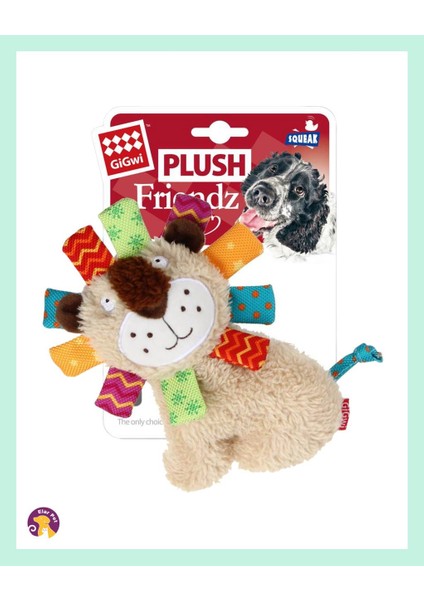 Köpek Oyuncağı – Sesli Peluş Aslan Modeli
