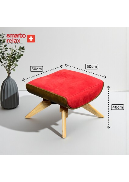 TV Koltuğu Berjer – Madrid Serisi, Elektrikli Kademeli Ergonomik Tasarım, kirmizi Deri Döşeme, USB Şarj, Doğal Ahşap Panel, Kontrol Panelli, Dekoratif Tekli Koltuk (Salon/Oturma Odasi)