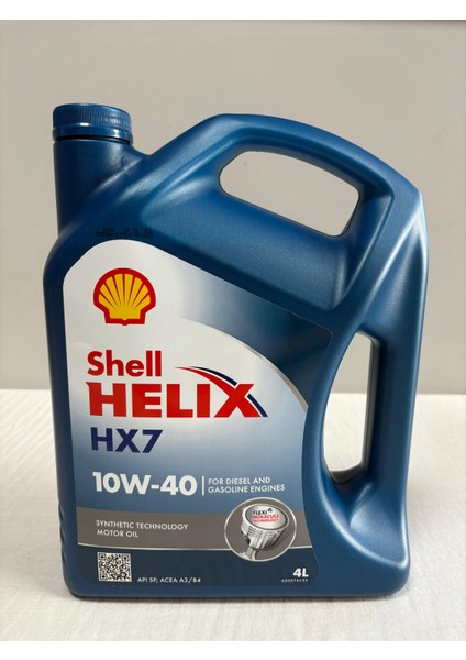 Helix Hx7 10W40 4l Motor Yağı (Üretim Tarihi 2025)