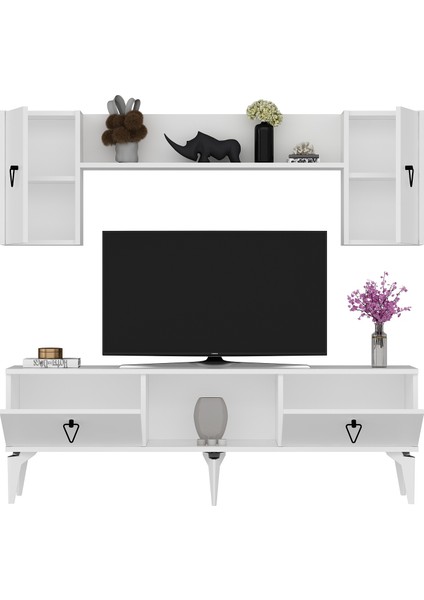 Siena Tv Ünitesi Takımı Beyaz-Beyaz fırsatları