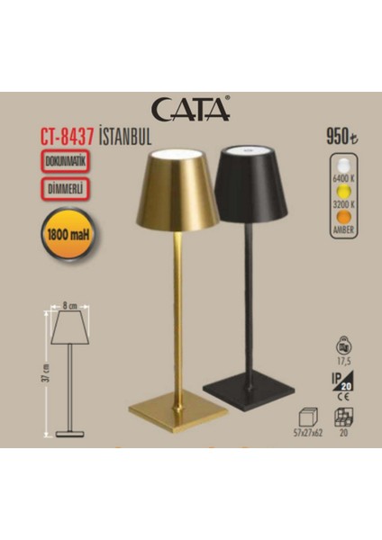 CT-8437 Istanbul Masa Lambası modelleri