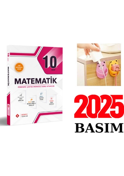 Sonuç 10. Sınıf Matematik Set 2025 – 2026 Yeni Müfredata Uygun Fiş Tutucu Hediye