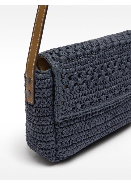 Hasır Efektli Çapraz Askılı Çanta fiyatları