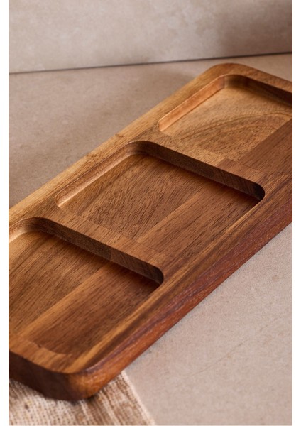 Akasya 3 Bölmeli Çerezlik 25X10 cm modelleri