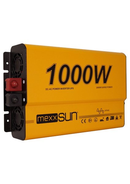 Mexxsun 12V 1000W Tam Sinüs Ups (Remote Ekran) Inverter indirimleri