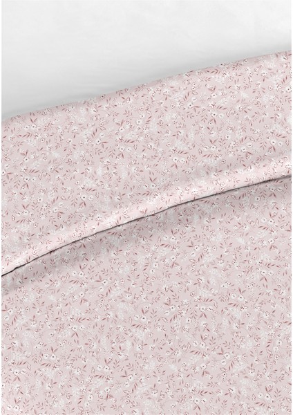Elegant %100 Pamuk Çift Kişilik Nevresim Seti 200X220CM Açık Pudra modelleri