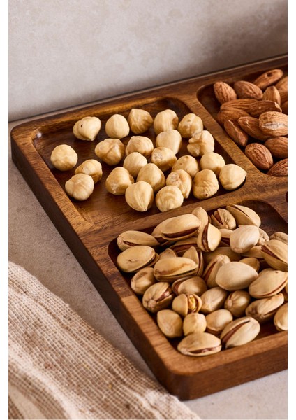 Akasya 4 Bölmeli Çerezlik 20X20 cm modelleri