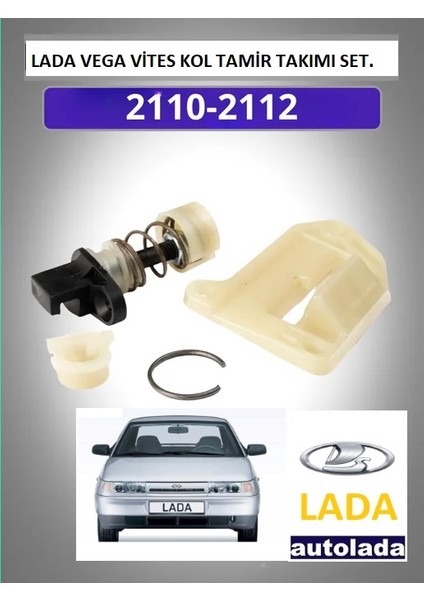 Lada Vega 2110 2111 2112 Vites Kol Üst Tamir Takım Orj Rus