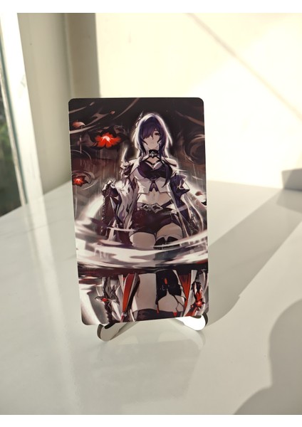 Honkai Star Rail Acheron 1 Metal Koleksiyon Kartı 2 (6,5 x 11,5 Cm) (1 Adet)