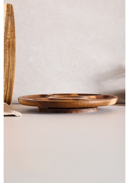 Akasya 5 Bölmeli Çerez Tabağı 35 cm fırsatları