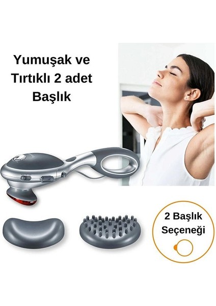 Kızılötesi Yumuşak Doku Masaj Aleti 3 Başlı Kasların Isıtıp Gevşeme, Dolaşımını Hızlandırır Kendinize Gelirsiniz modelleri