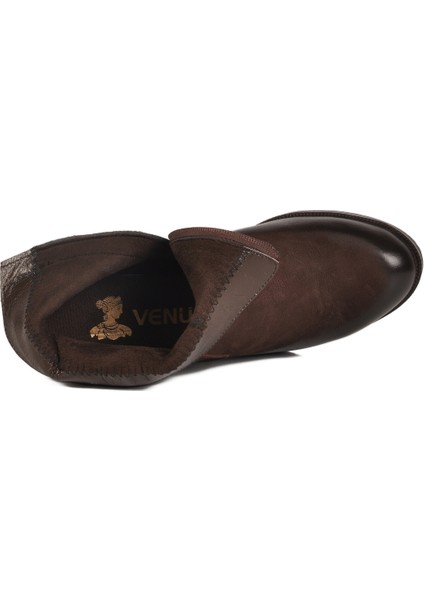 Kahve Nubuk Hakiki Deri Kadın Bot fırsatları