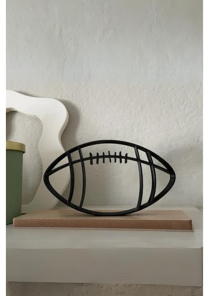 Minimalist Futbol Çizgi Sanatı Dekoru, Futbol Sanatı Heykel, Ev Ofis Dekoru fiyatları