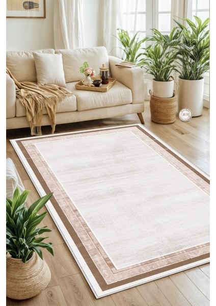 Makinede Yıkanabilir Kaymaz Taban Leke Tutmaz Salon Halısı Mutfak Halısı ve Yolluk