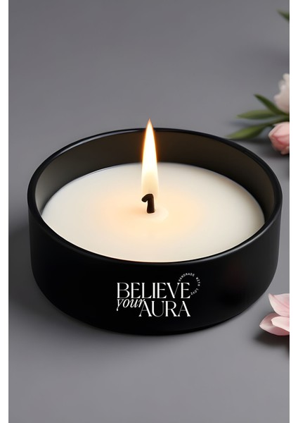 Kokusuz Natural Mum - %100 Doğal Soya Mumu 3 Fitlli Aromaterapi Mum - 350 cc