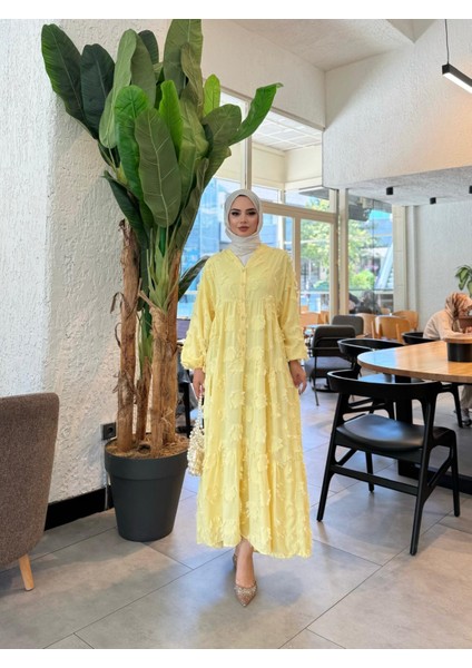 Saçaklı Kumaş Yazlık Elbise fiyatları