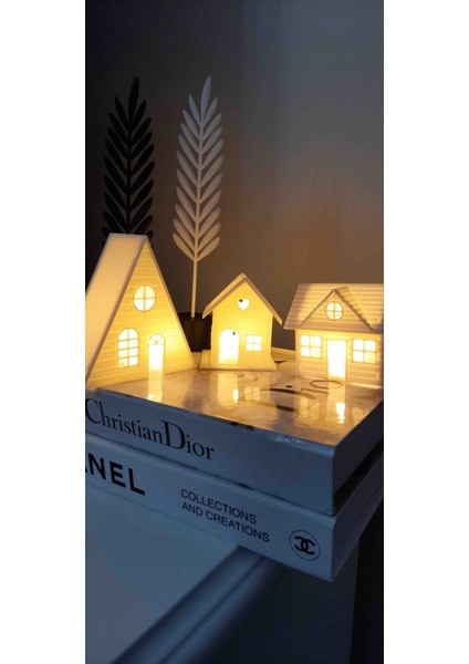 Dekoratif Modern Ev 3 Parça