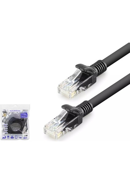 HDX5073 Cat6 Kablo 1000GB 250MHZ 10M Siyah