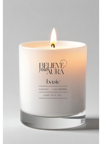 Kokusuz Doğal Mum - %100 Doğal Soya Mumu Aromaterapi Bardak Mum - 250 cc fırsatları