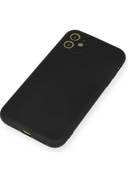 Newface iPhone 11 Kılıf Nano Içi Kadife Silikon - Siyah fiyatları