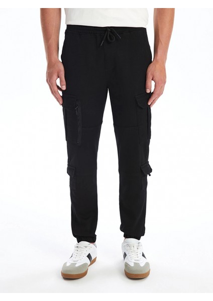 Xsıde Siyah Slim Fit Gabardin Erkek Kargo Pantolon fiyatları