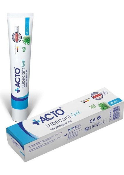 Aloe Vera İçeren Kayganlaştırıcı Jel 42 ml - Kokusuz, Su Bazlı ve Dermatolojik Olarak Test Edilmiştir