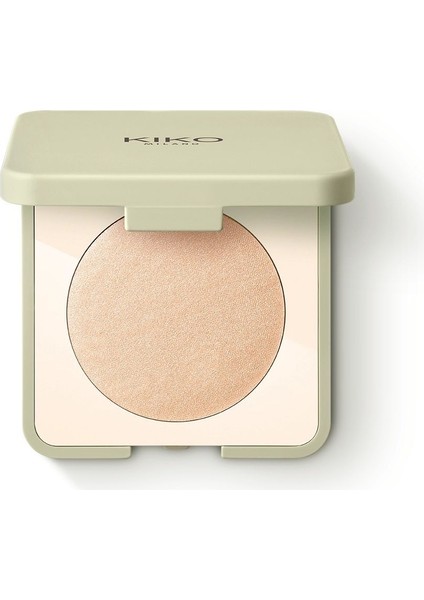 KikoMilano Green Me Aydınlatıcı - Tüm Cilt Tonlarına Uygun, Parlak ve İpeksi Görünüm, 5 g, Vegan ve Doğal İçerik