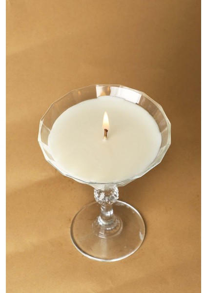 Gül Kokulu Kadeh Mum - %100 Doğal Soya Mumu Kokulu Mum - 220 ml fiyatları