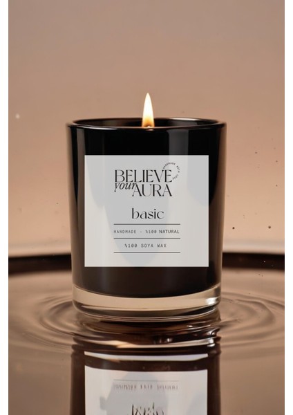 Kokusuz Doğal Mum - %100 Doğal Soya Aromaterapi ve Dekoratif Bardak Mum - 250 cc fırsatları