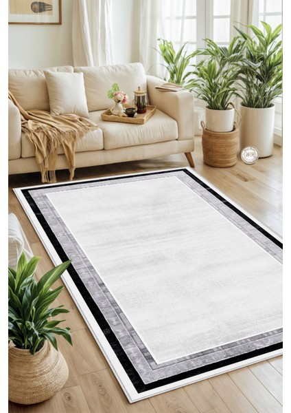 Makinede Yıkanabilir Kaymaz Taban Leke Tutmaz Salon Halısı Mutfak Halısı ve Yolluk