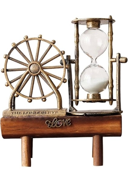 Dekoratif Dönme Dolap Biblolu Kum Saati fiyatları