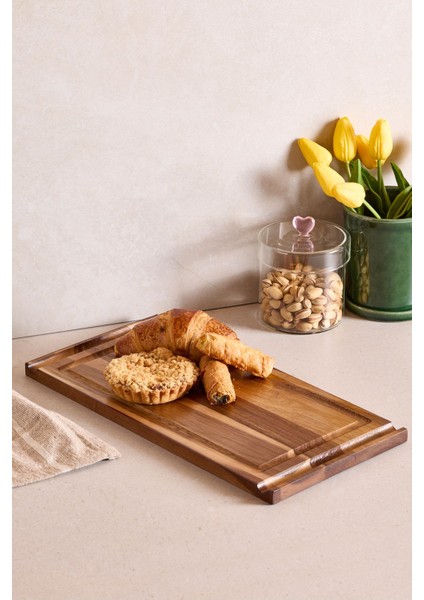 Akasya Sunum Tabağı 39X19 cm