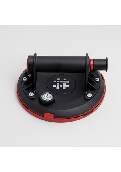 140 kg Basınç Göstergeli Vakumlu Vantuz Yüksek Güçlü Emiş Cam Seramik Mermer Ağır Yük Taşıma Vakum