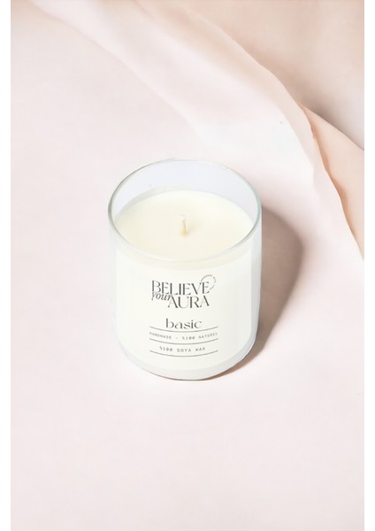 Kokusuz Doğal Mum - %100 Doğal Soya Mumu Aromaterapi Bardak Mum - 300 cc fırsatları