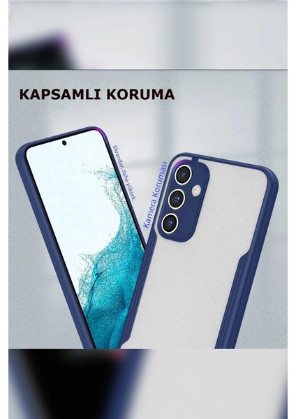 Newface Samsung Galaxy A24 4g Kılıf Platin Silikon - Lila modelleri