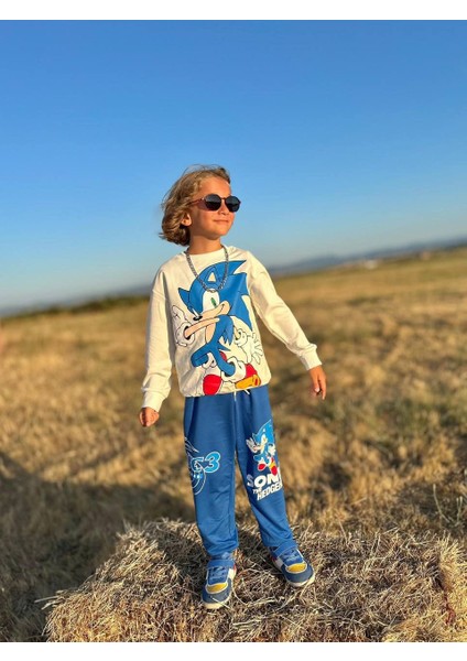 Baskılı Uzun Kollu Erkek Çocuk Alt Üst Takım modelleri