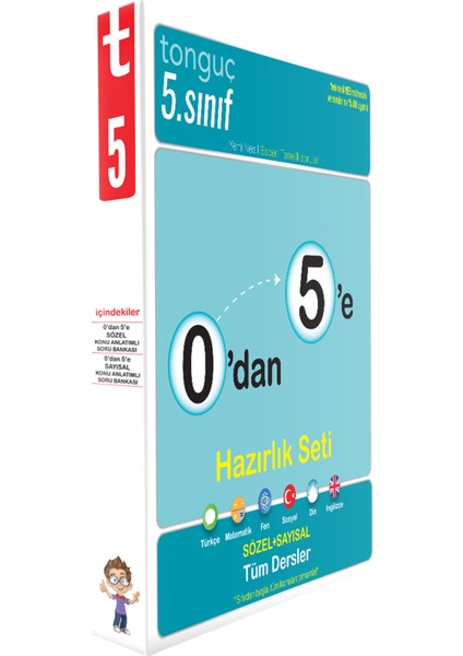 0'dan 5'e Konu Anlatımlı Soru Bankası Seti