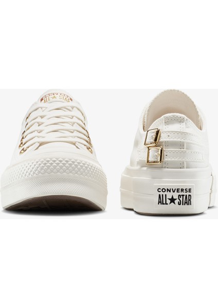 Chuck Taylor All Star Lift Platform Buckle Unisex Beyaz SNEAKER.286 modelleri