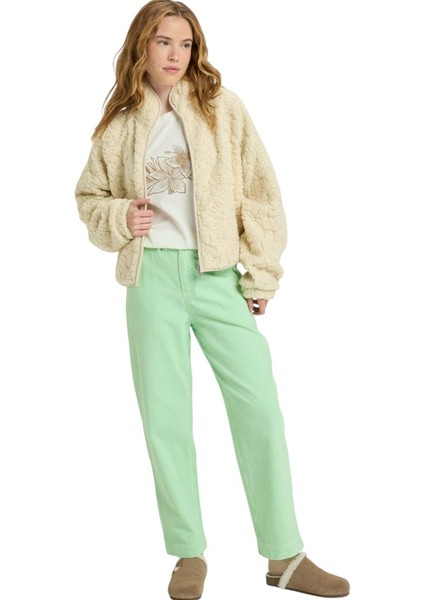 Blurry Cloud Bej Kadın Polar